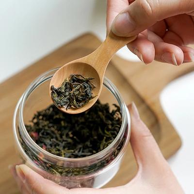 4 peças de colher de madeira mini colheres de madeira pequena colher de especiarias sal açúcar em pó colher de chá colher de cabo curto acessórios de cozinha de madeira