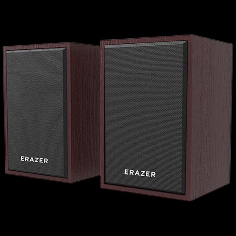 Lenovo D03 Wired/Bluetooth Wooden Desktop Speaker