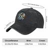 Blue Earth 2 Papasaurus Rex Denim Baseball Cap Outdoor Sports Trucker Hat Summer Unisex Women y2k Funny Sun-Proof Baseball Caps