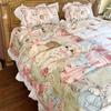 Cute Cartoon Lolita Pure Cotton Bedsheet and Duvet Cover Set – All-Cotton, Four-Piece Set