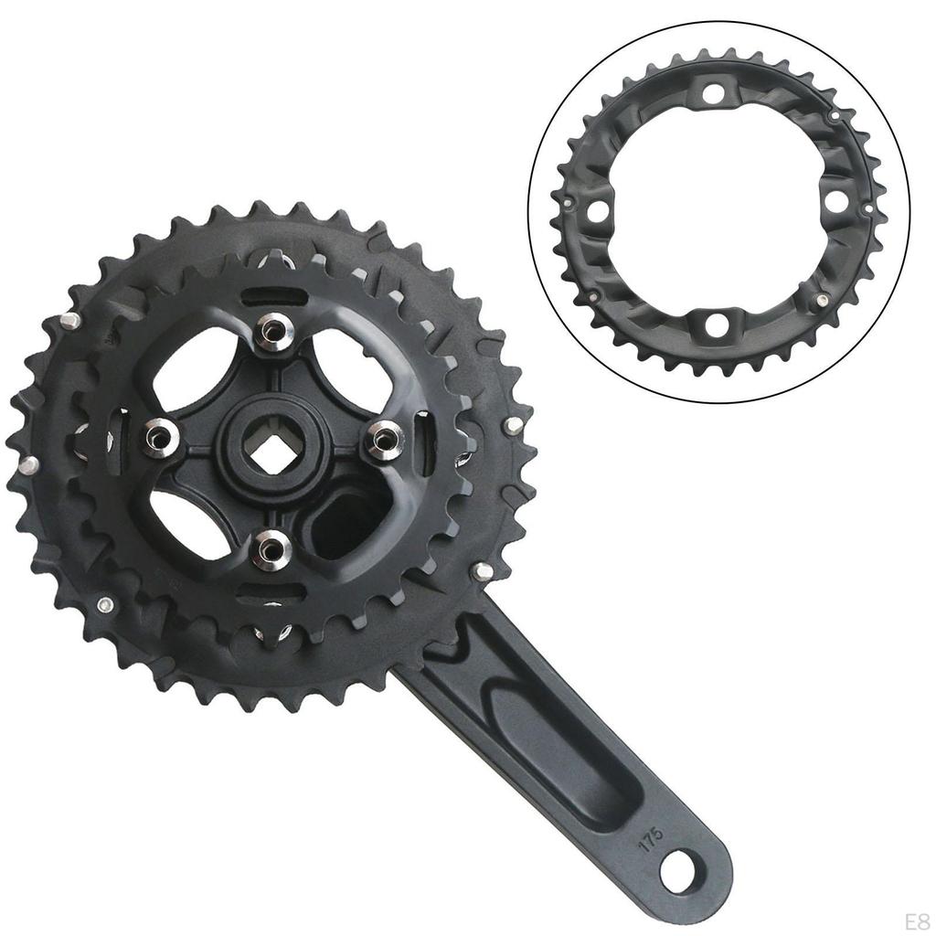 Bike Chain,104BCD Narrow Wide Round Chain Repair Single Mountain Bicycle