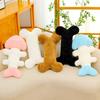 Plush Fish Bone Pillow With Soft Pp Cotton Filling For Kids And Adults