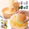 50pcs Muffin Cupcake Wrappers Crimping Muffin Cases Heat Resistant Baking Paper Cups Mold Supplies Pink Green Cake Liner Cup