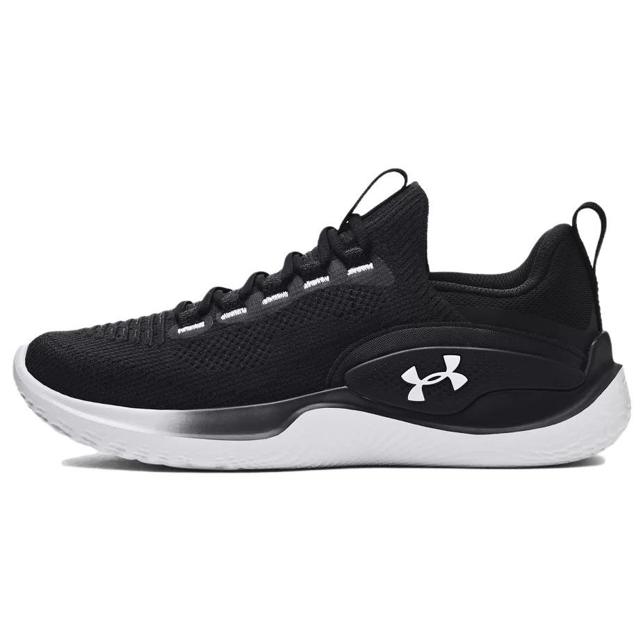 Under Armour Flow Dynamic Men s Black White Running Shoes 3026106-001 44