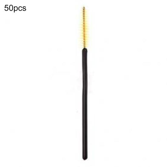 50 Pcs Women's Disposable Eyelash Brushes Lash Curlers Cosmetic Makeup Tools
