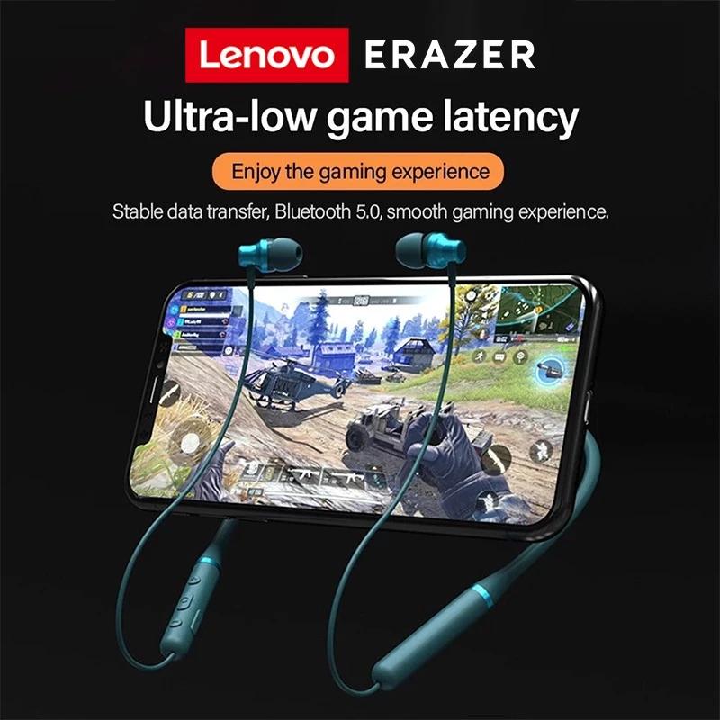 Lenovo Erazer XE05 MAX Drahtloser Kopfhörer Bluetooth 5.4 Nackenbügel-Kopfhörer Sport-Ohrhörer Wasserdichtes Headset