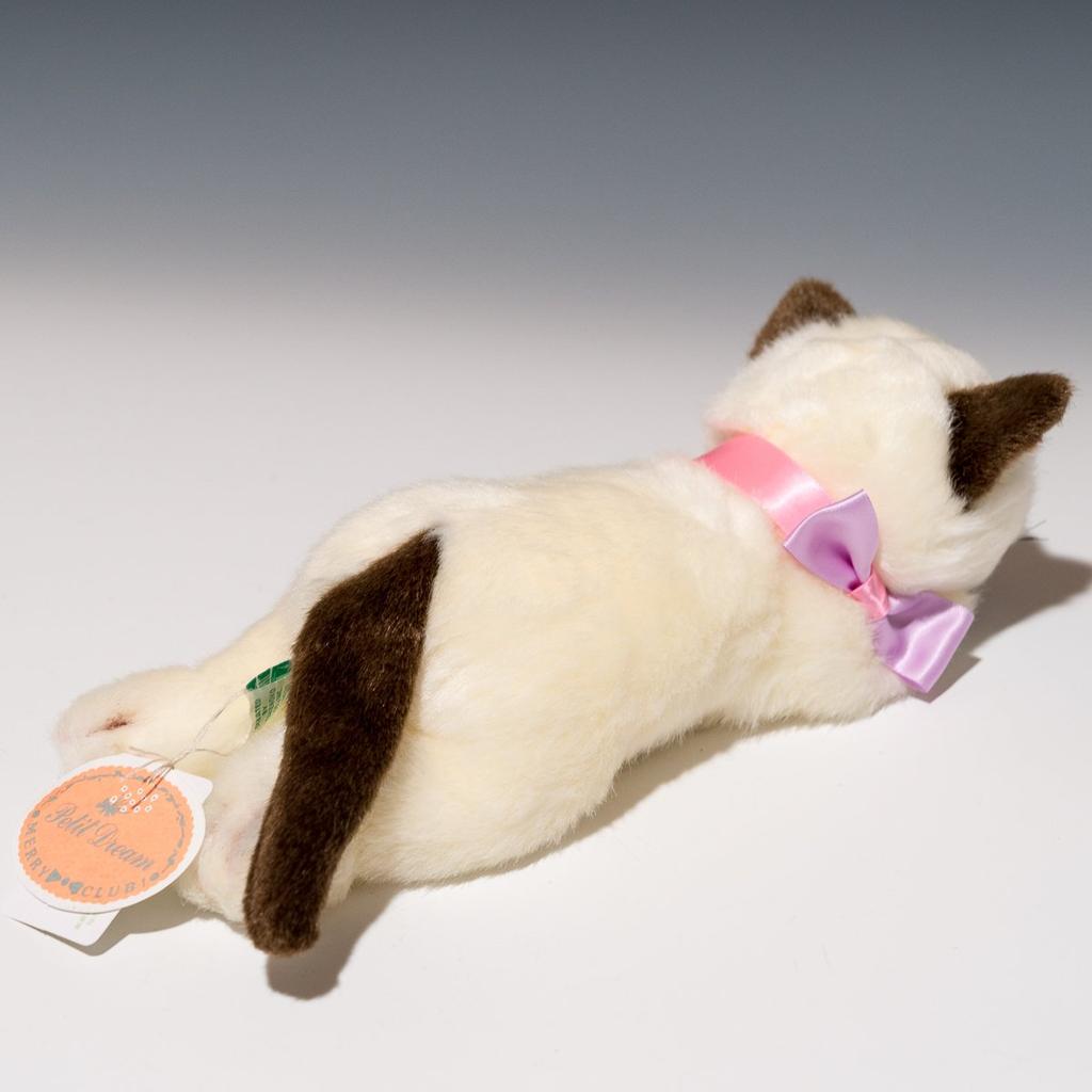 Bamboo shoot ribbon cat Siamese cat stuffed toy 15783
