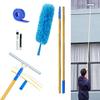 Extendable Long Mop for Exterior and Window and Professional Window Deep Cleaning Ideal for Cleaning Car and Walls Walls, Glass, High-Altitude