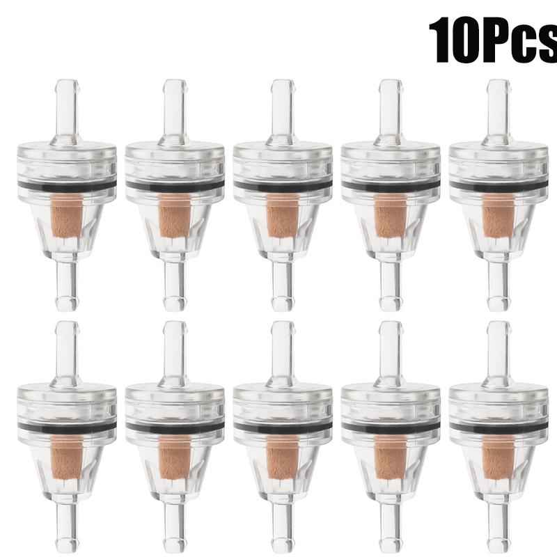 10/5/2/1Pcs Universal Motorcycle Oil Filters Motorbike Engines in-Line Gasoline Filter Fuel Flow Monitors Motocycle Accessories