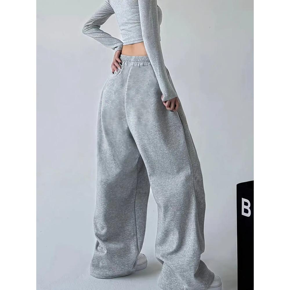 Damen S Halloween Spinnennetz-Print Jogginghose - Lässige Sweatpants mit Gummizug in der Taille und geradem Bein, maschinenwaschbar