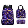 Trendy Popular Funny Novelty ENA Dream BBQ 3D Print 3pcs/Set Student School Bags Laptop Daypack Backpack Lunch bag Pencil Case