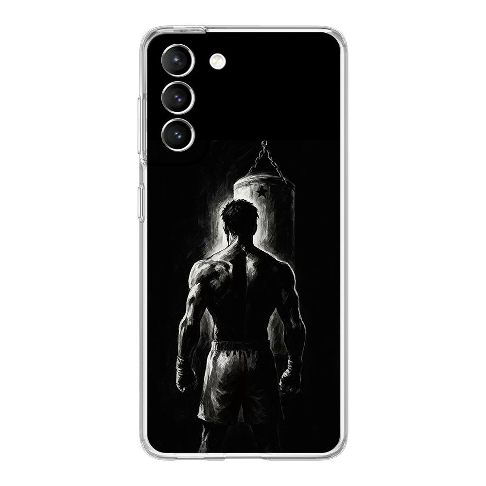 Phone Case For Samsung Galaxy S25 Edge S24 S23 FE S22 Ultra S20 S21 5G S10 Plus S10E Soft Clear Cover Boxing Champion Themed