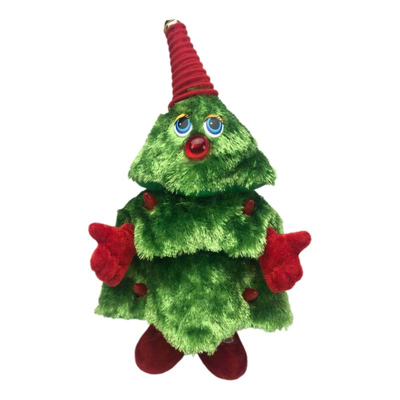 

Dancing Christmas Tree Singing Xmas Tree Electronic Toy for Doll Music Xmas Gift Holiday Ornament Festival Table Decorat