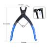 Long Nose 90° Bent Retaining Snap Ring Pliers Internal Clip Circlip Removal Tool
