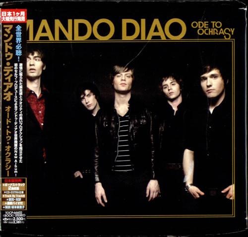 

CD MANDO DIAO - ODE TO OCRACY +2 TOCP66602PROMO Majesty Japan ObiRock Used