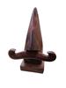 @ Wooden Mustache Design Spectacle Holder Brown Color 155Gm