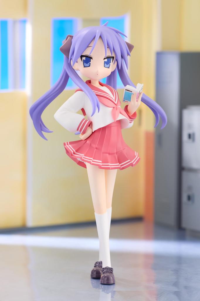 Lucky Star Trio-Try-iT Kagami Hiiragi Figure, Anime Character Collectible Display Figure