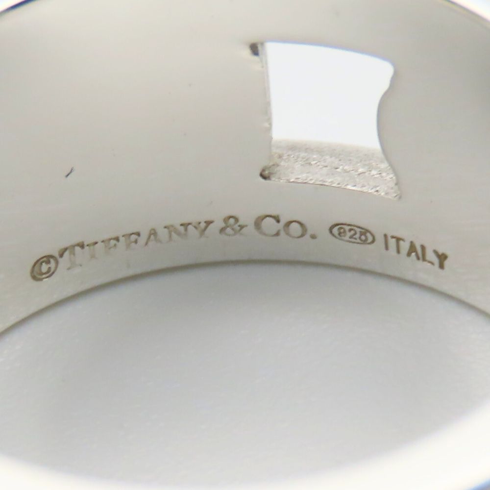 Used TIFFANY&Co. Ring 1837 Element EU#51.5 Silver925 7.9g Silver Accessories