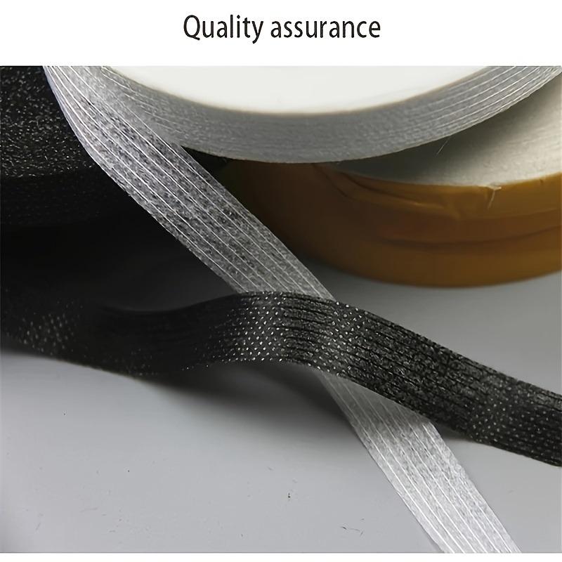 2pcs Non-Woven Fusible Sewing Tape 3937 Inches/100 Meters Polyester Hemming Tape for DIY Sewing Accessories  Ironing Mesh Lining Sewing Accessories