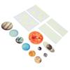 14pcs Glowing Planets Wall Stickers Glow in The Dark Star Solar System Decal for Children Bedroom Nursery Mini Solar