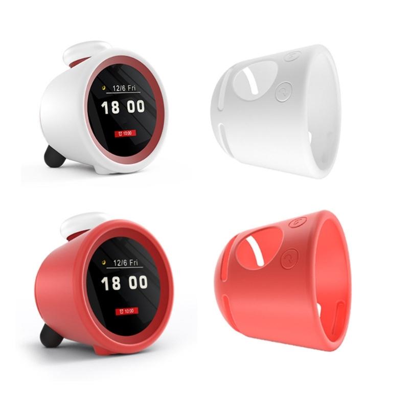 Soft Silicone Protector Scratch Resistant Housing Skin for Sound Clock Alarmo Intelligent Clock Shockproof Case