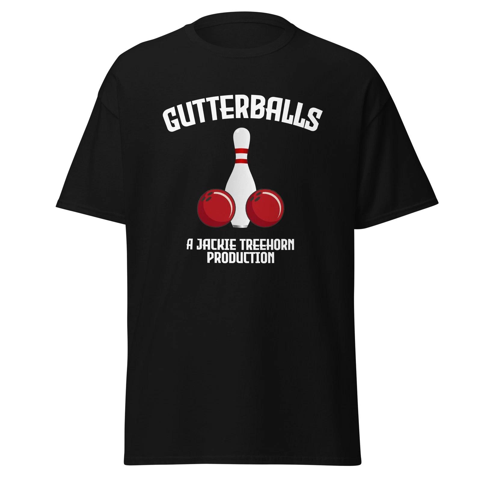 Gutterballs - Jackie Treehorn, Bowling Movie Quote Parody Shirt, Unisex 4XL