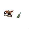 Horse Statue Art Ornament Desk Decoration Collection Resin Sculpture Figurine Peacock Animal