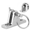 Deck Hinge Boat Bimini Top Fitting 90 Degree W Quick Release Pin Stainless Steel Marine Sprayhood Parts