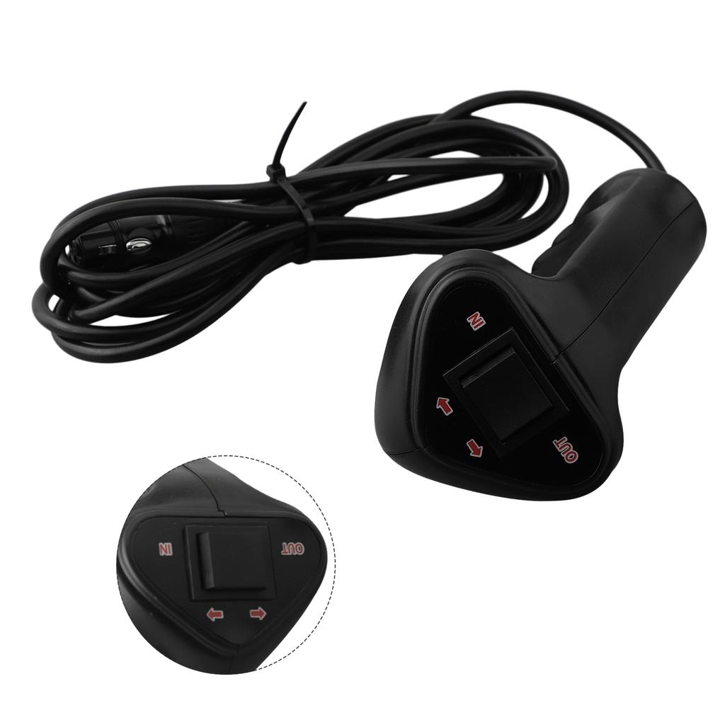 A High Quality Winch Equipped Vehicle Wired Manual Control Handle Wireless Remote Control High Quality Plastic