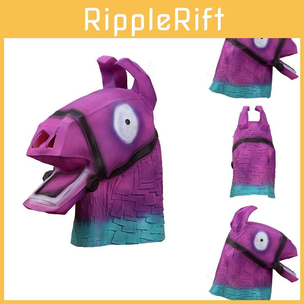 Christmas Halloween Latex Horse Head Mask With Character Role Play For Holiday Events