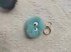 Cute Faux Mink Fur Pom-Pom Keychain: Small Plush Rabbit Fur Pendant for Backpacks.