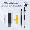 Morning MG Everbright Quick-Dry Smooth Ink Pen: High Capacity Clickable Neutral Pen