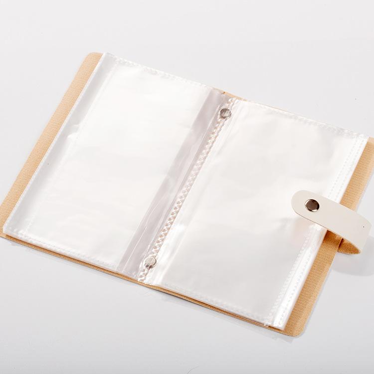 2026 New Cartoon Cash Holder: Large Capacity Money-Saving Book & Receipt Clip