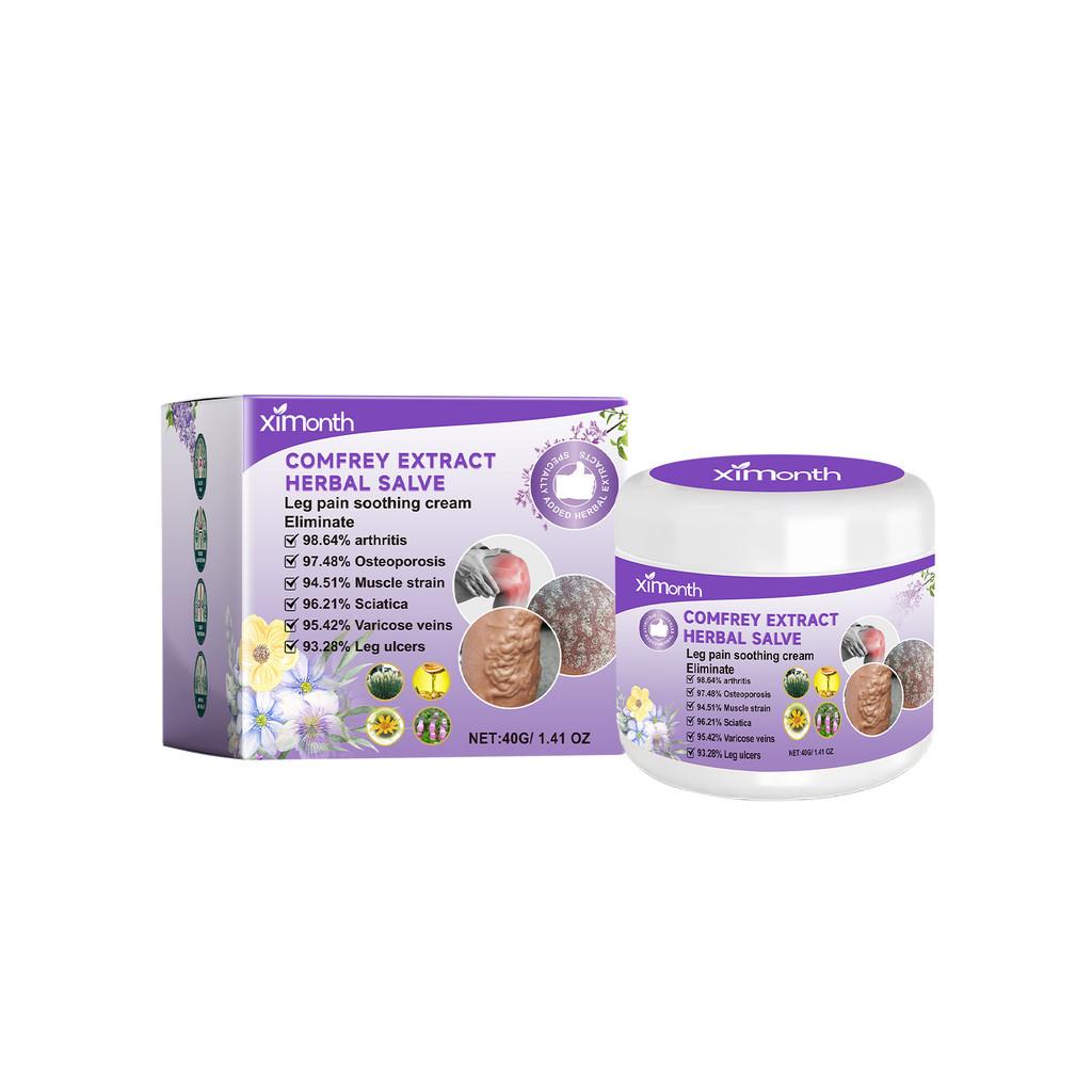 Ximonth Purple Herb Balm For Body Massage Care Infused With Herbal Essence For Discomfort Relief