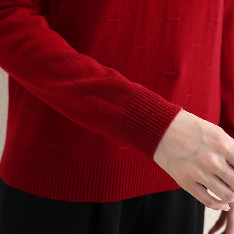 Hengyuanxiang HTNZ12 Women's Machine Washable Wool Sweater