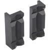 Aluminum 4" Vise Jaw Protective erts for Wide Array of Vices - with Magnetic Back for Any Metal Bench Vice