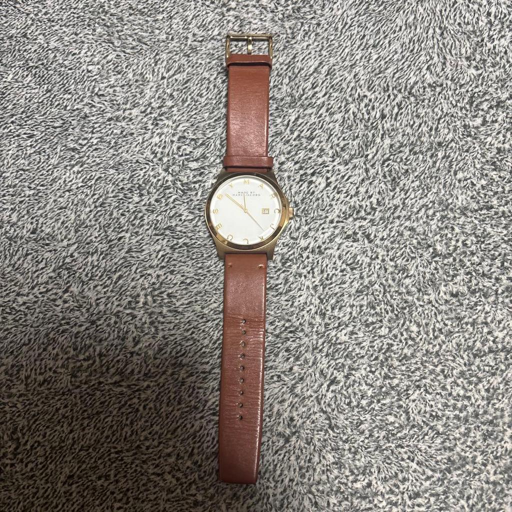 Used Marc by Marc Jacobs watch brown leather