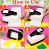 Labor-Saving Crafts Hole Puncher Cutting Craft Punching Machine Paper Cutter Educational Effortless Square Embossing Embossers