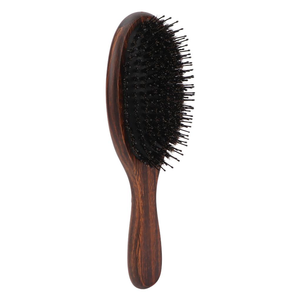 Hair Brush Balancing Hair Lipids Elastic Airbags Oval Shape Sandalwood Paddle Hairbrush Detangling Brush for Styling