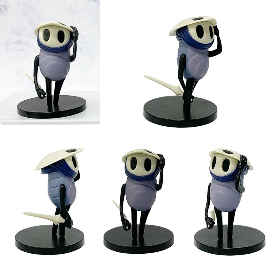 NEW Hollow Knight 6PCS Q-Version Anime Figure Hollow Knight PVC Action Figure Hornet Figurine Collectible Model Toys Kid Gift