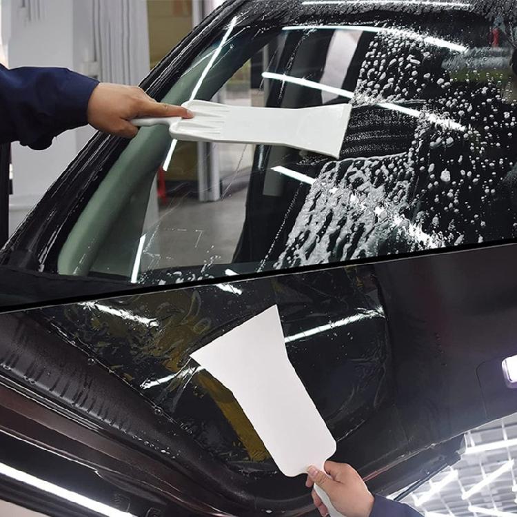 Multipurpose Cleaning Squeegee Long Handle Tinting Squeegee Paint Protection Film Tool Suitable for Car Wraps & Glass
