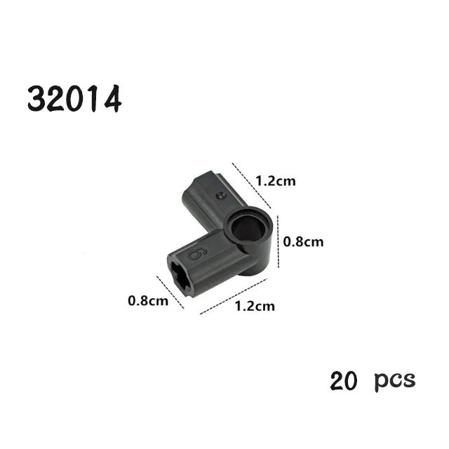 Construction Bricks DO IT YOURSELF Technical Parts Axle Pin Connectors 32034 3 32014 2853 3713 22961 14720 48496 MOC Blocks Learning Toy