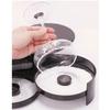 Salt Sticking Device Bartender seasoning three-layer plastic salt edge bar seasoning box sugar edge box Margarita cocktail box