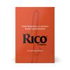 D'Addario WoodWinds RICO RFA1030 Reeds for Contrabass Clarinet [Hardness: 3.0], Pack of 10