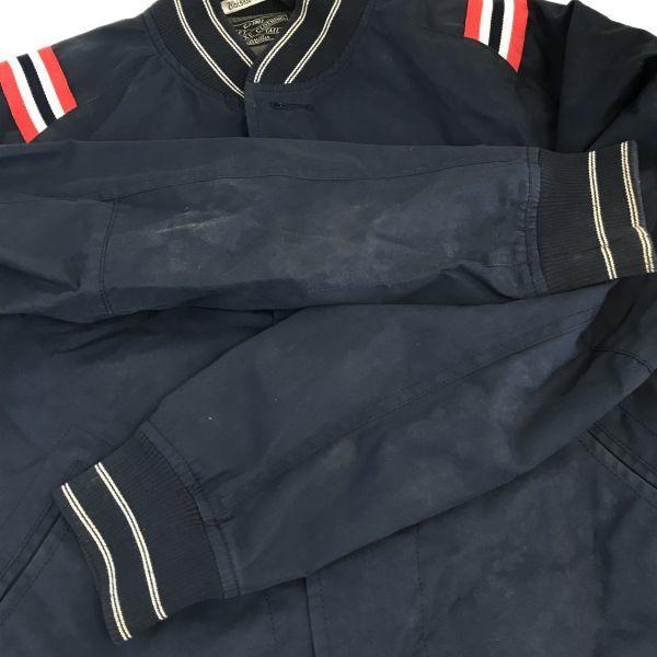 Made in Japan Deluxe Clothing Jacket Blouson Outerwear M Navy Stadium Jumper