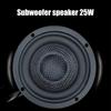 3" Round Woofers Subwoofer Hifi Speakers, Low End Response, 4Ohm 25Watt, Fiberglasses Crafted
