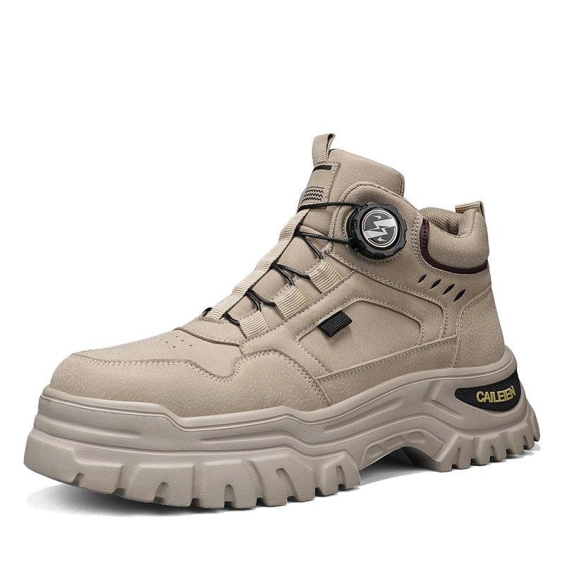 Autumn high-top Martin boots British retro outdoor shoes platform non-slip sports casual short boots