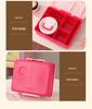 Children’s Building Blocks Bento Lunch Box — Portable, Sealed, with Movable Compartments for Fresh Fruit and Snacks