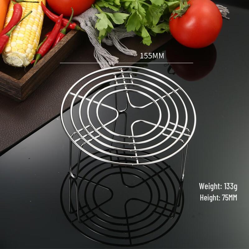 Stainless Steel Steaming Rack and Pot Trivet