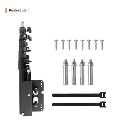 Metal Wall Mounting Light Stand Triangle Boom Arm for Photography Strobe Light Monolight Softbox Reflector Ring Light
